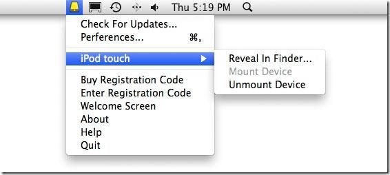 Phone Disk は iPhone、iPad、iPod Touch を Finder で USB ディスクドライブとしてマウントします [Mac]