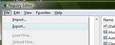 Jak wykonać kopię zapasową rejestru w systemie Windows 7 / Vista / XP