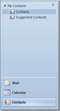 Podręcznik użytkownika dotyczący kontaktów w książce adresowej programu Outlook 2010