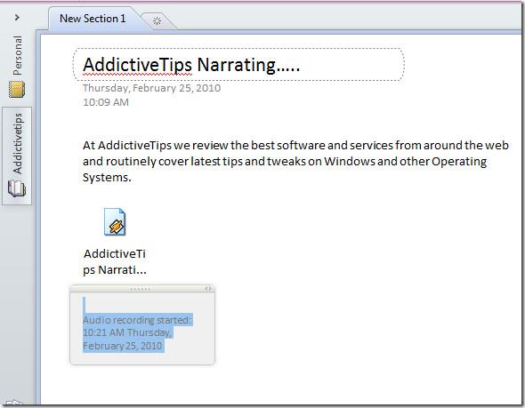 Audio en video opnemen in Office OneNote 2010 Audio en video opnemen in Office OneNote 2010