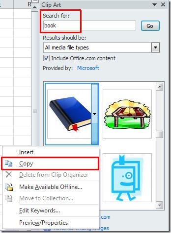 Excel 2010: 絵文字（画像付きグラフ）