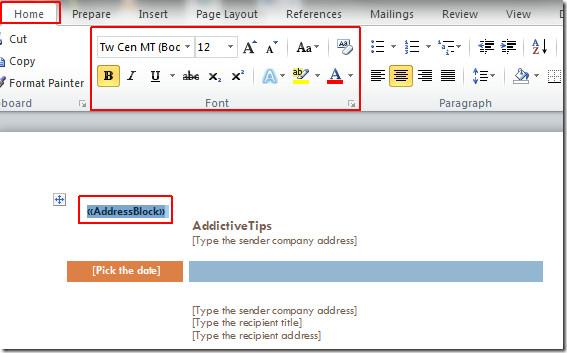Mala direta do Word 2010 Mala direta do Word 2010