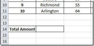 Excel 2010: Utilizarea funcției SUMPRODUCT