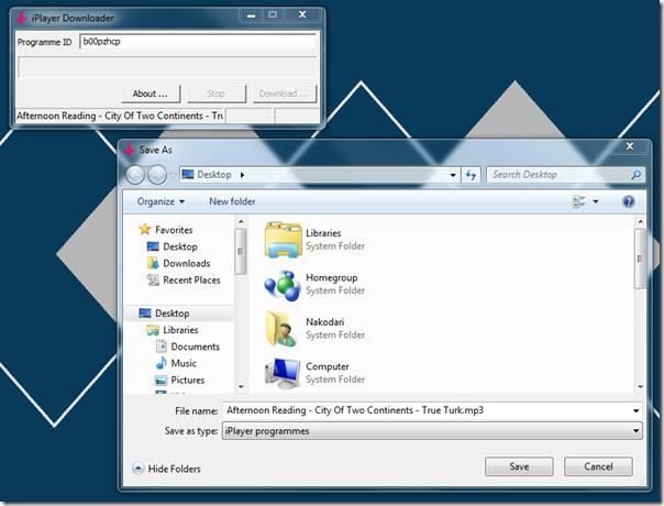BBC iPlayer ダウンローダー