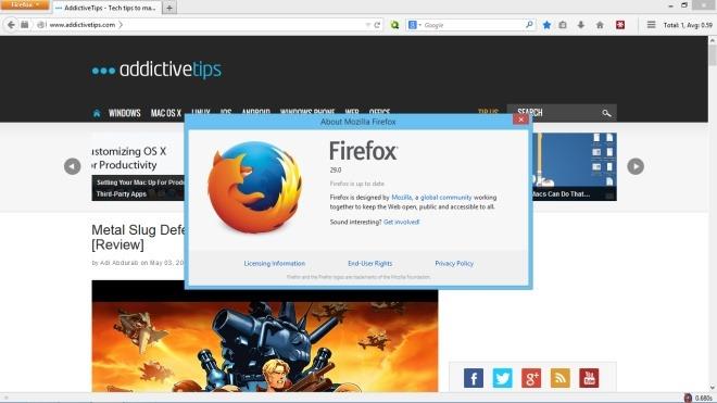 Firefox 29でAustralisを削除してクラシックテーマを復元する Firefox 29でAustralisを削除してクラシックテーマを復元する