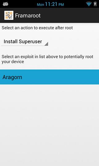 Framarootを使ってワンクリックで無数のAndroidデバイスをルート化