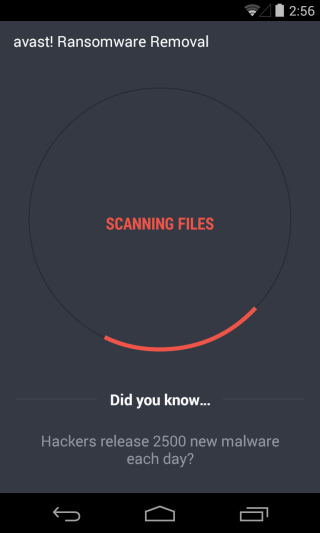 Avast! ランサムウェア除去でAndroidデバイスからSimplelockerを除去