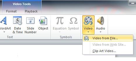 برنامج تعليمي لـ Office PowerPoint 2010: تحرير الفيديو