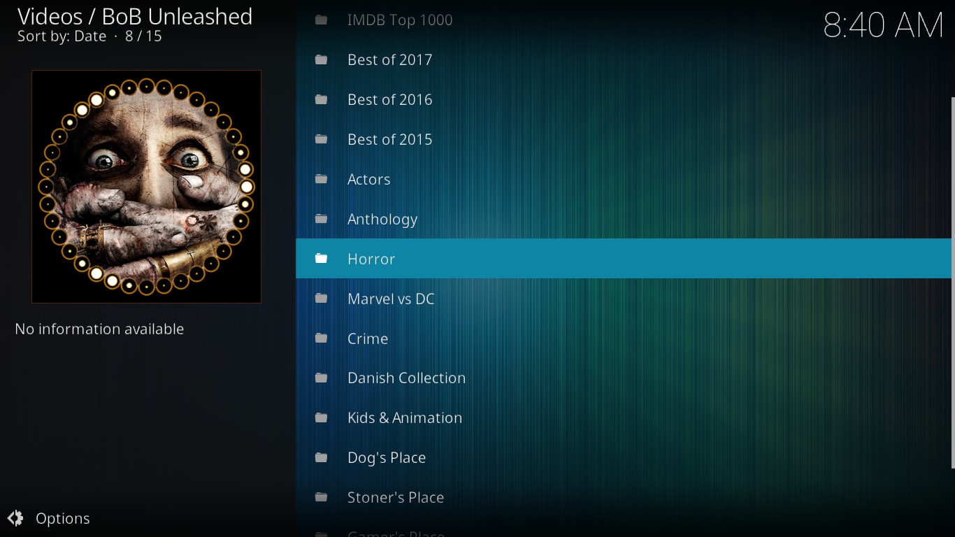 BoB Unleashedアドオン、Kodiのパワーを解き放つ