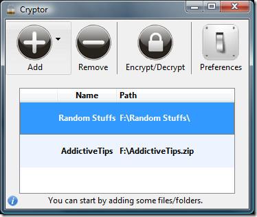 Cryptor – あらゆるファイルやフォルダを暗号化、保護、そして安全に Cryptor – あらゆるファイルやフォルダを暗号化、保護、そして安全に