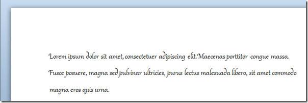 Word 2010でフォントスタイルセットと合字を適用する Word 2010でフォントスタイルセットと合字を適用する