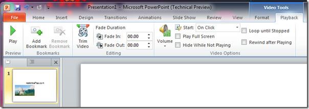 برنامج تعليمي لـ Office PowerPoint 2010: تحرير الفيديو