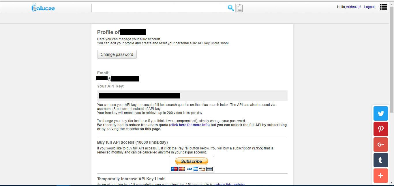 Allucプロバイダーを追加 - Covenantでより多くのリンクを取得