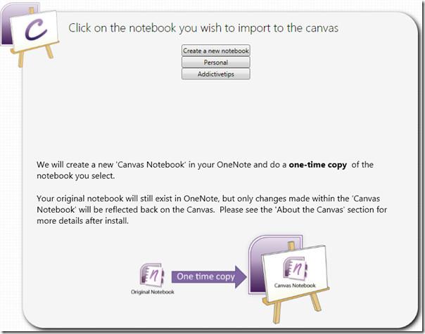 OneNote 2007 および 2010 用 Canvas アドオン OneNote 2007 および 2010 用 Canvas アドオン