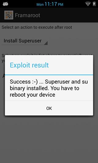 Framarootを使ってワンクリックで無数のAndroidデバイスをルート化