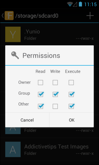 GFileはGmail風のインターフェースを備えたシンプルなAndroidファイルマネージャーです
